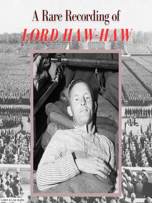 cover image of A Rare Recording of Lord Haw-Haw